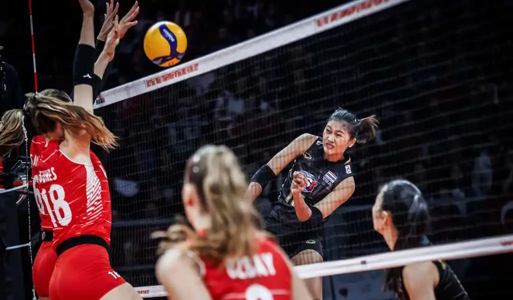 Thailand Won a Five-Set Thriller Against Turkey in the Women's World Volleyball Championship