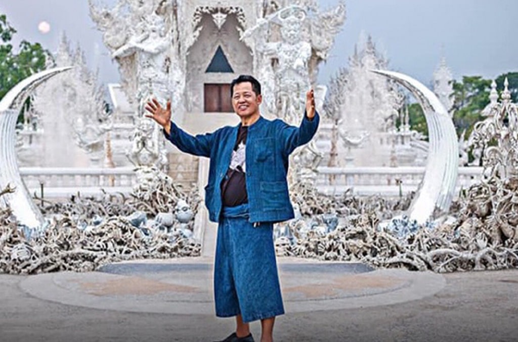 Creator of Chiang Rai's Famous White Temple Retires at 67