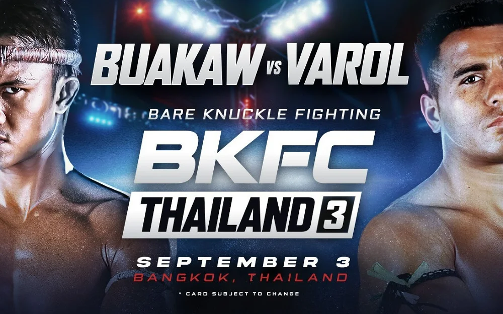 BKFC Thailand 3 Bare Knuckle Fighting Championship