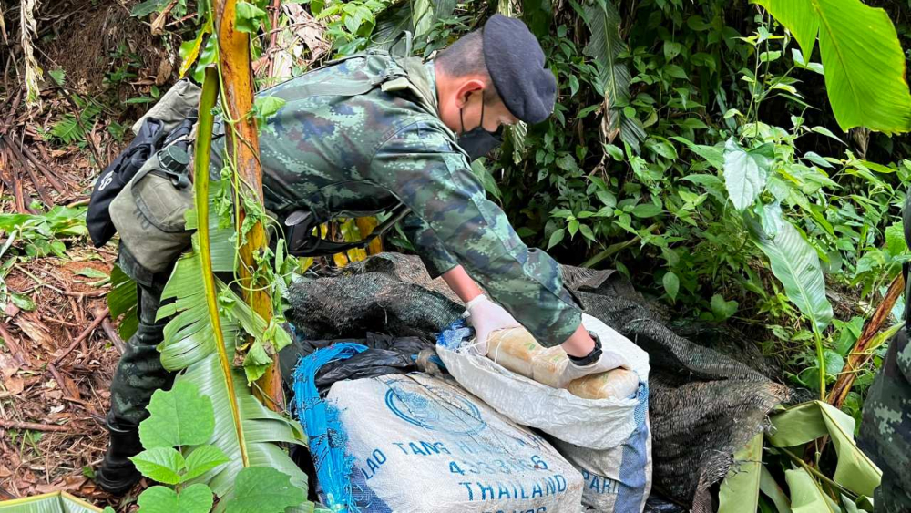 Pha Muang Task Force Seize 2 Million Meth Pills in Chiang Rai