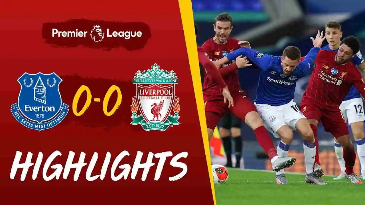 Liverpool and Everton Plat to a 0-0 Stalemate