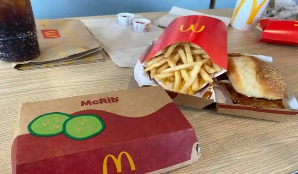 The Iconic McDonald's McRib Is Back For A Limited Time Only CTN News