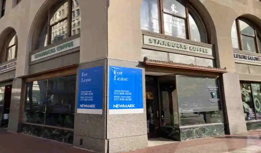 Starbucks Will Close Its Monument Circle Location, According to a Spokesperson