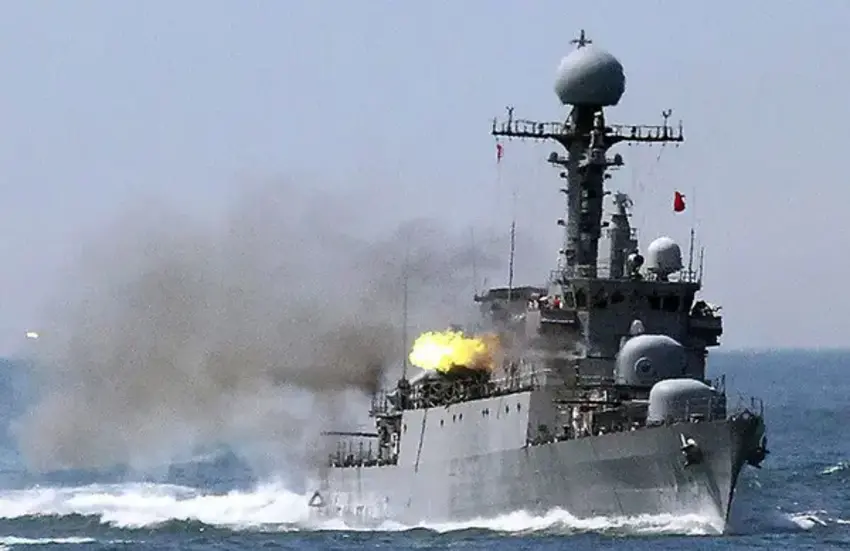 North and South Korea Ships Exchange Fire at Northern Limit Line