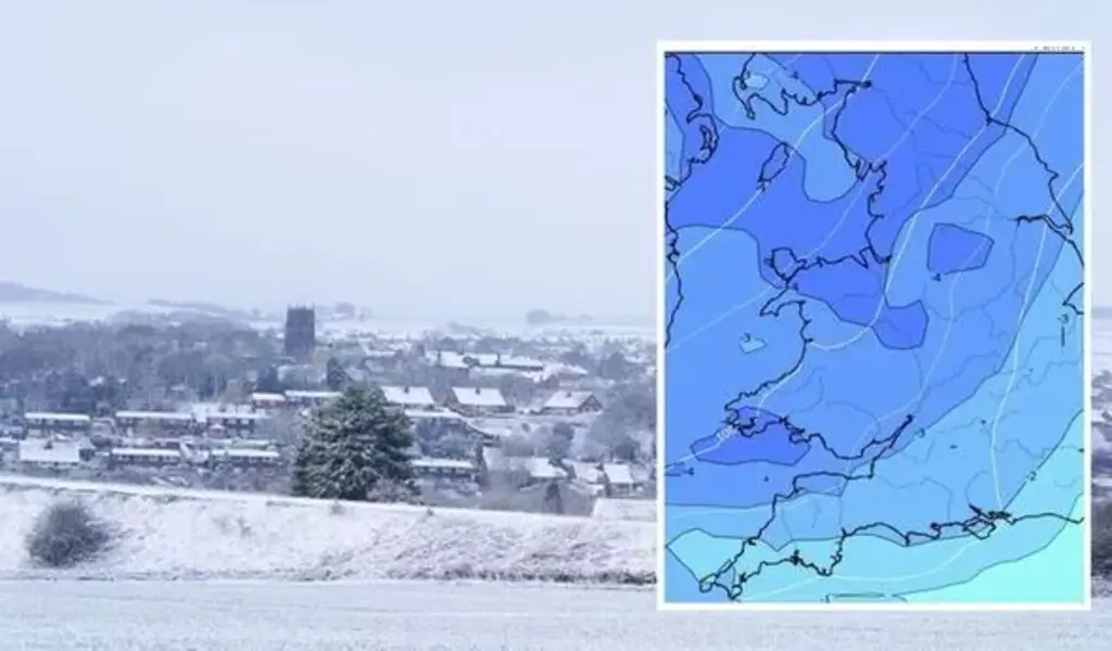 A UK Weather Forecast Indicates Torrential Rain, Gusting Winds, And Snow