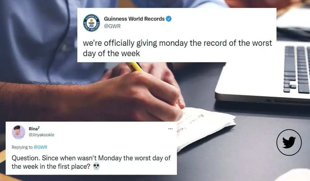 Guinness World Records Officially Declares Monday Worst Day Of The Week