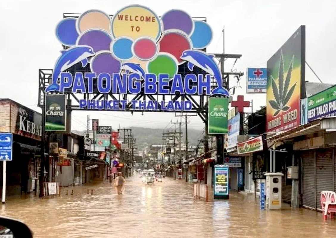Flooding hits Phuket
