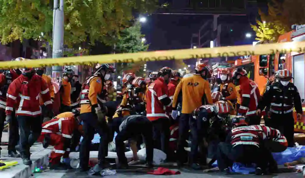 Seoul Crowd Surge Kills Over 100 On Halloween