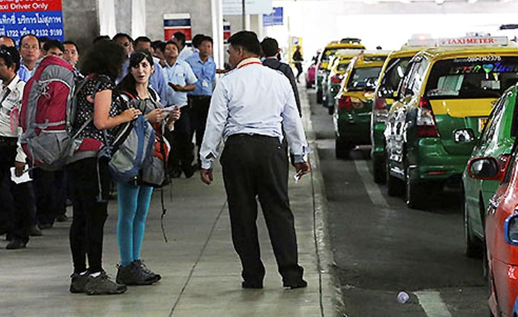 Taxi Cab Bangkok airport