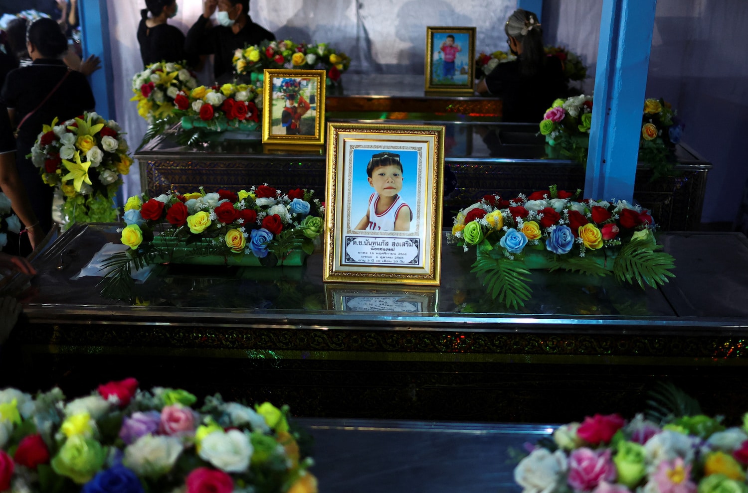 Families in Thailand Began Funeral Rites for the 36 Killed at Daycare