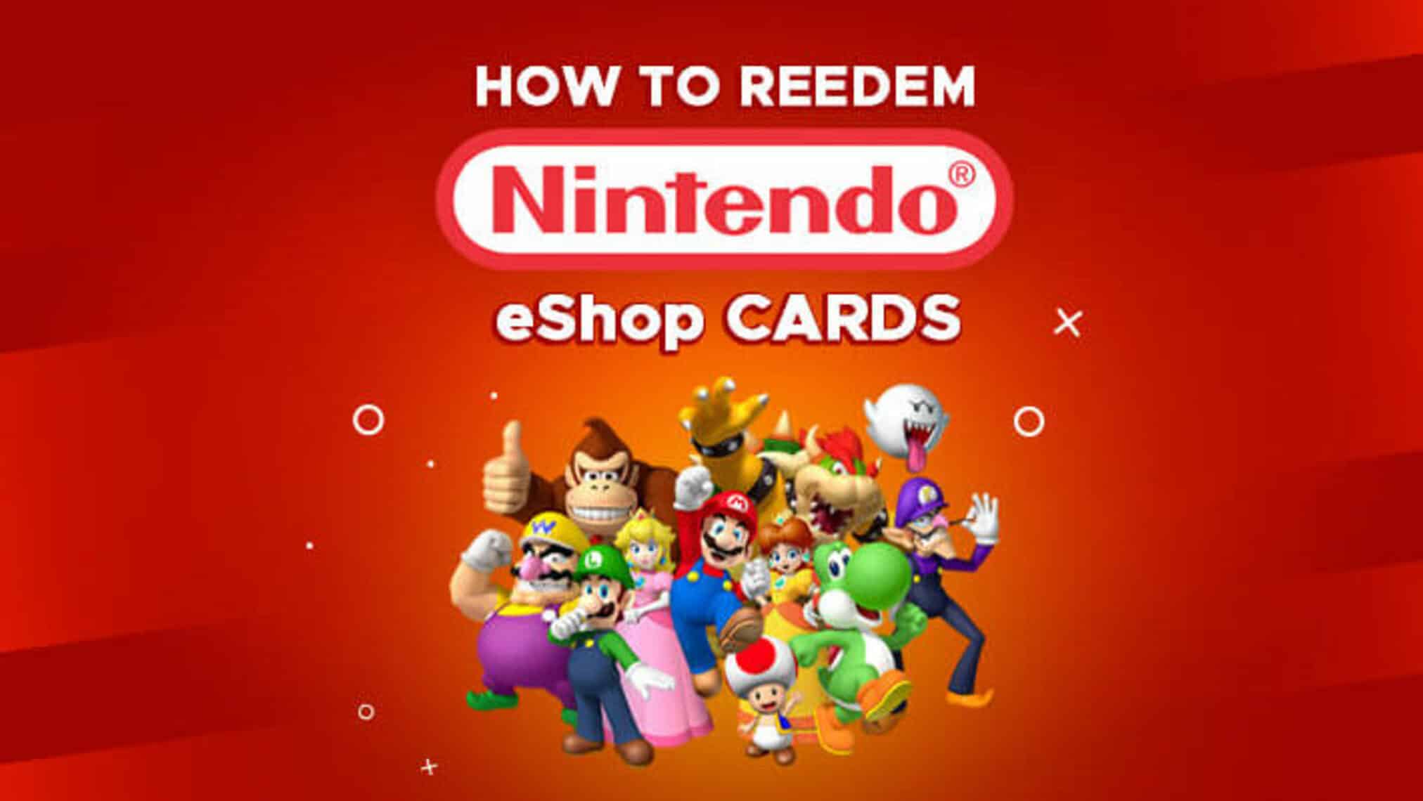redeem a Nintendo eShop Card
