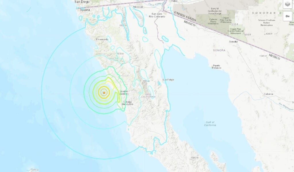 A 6.2-Magnitude Earthquake Struck Off The Mexican Coast