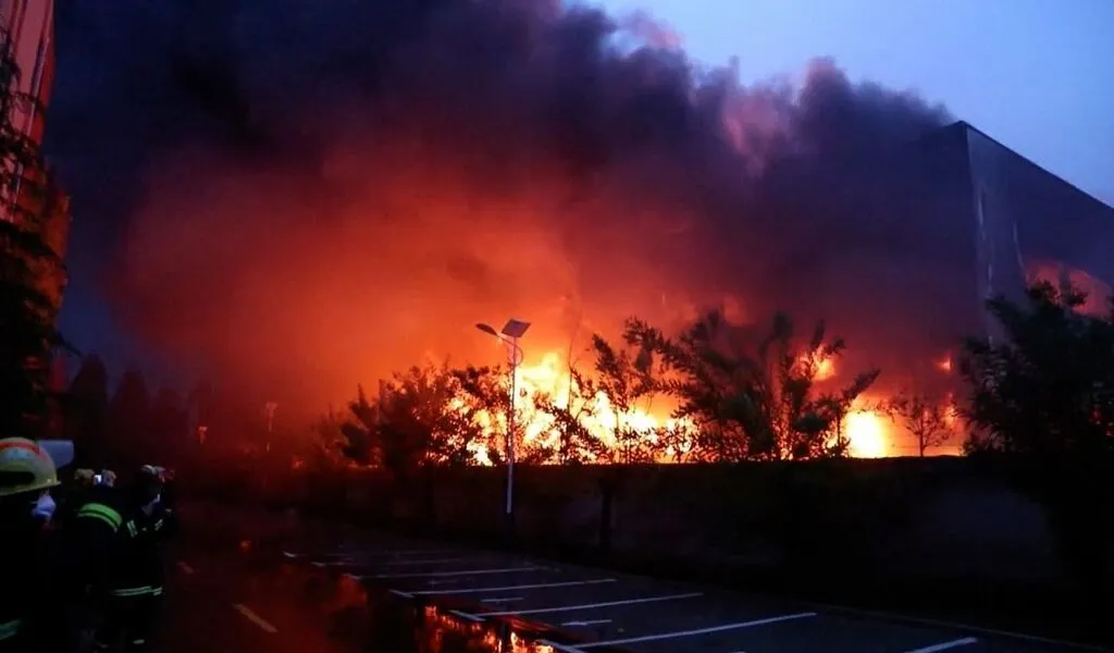 At least 36 People have been Killed After a Factory Fire Broke Out in Central China