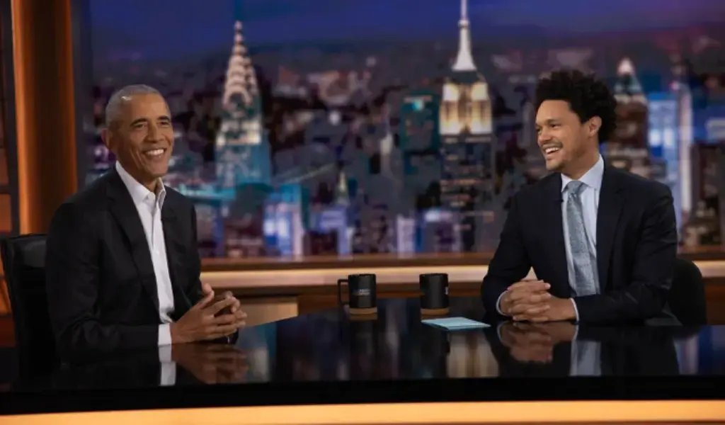 Barack Obama Visits ‘The Daily Show’ & Discuss Mid-Term Elections With Trevor Noah