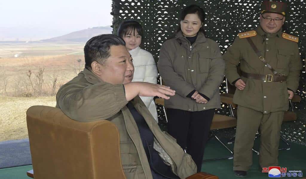 North Korea Reveals Kim’s daughter At Missile Launch Site