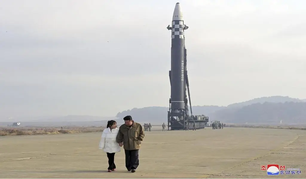 North Korea Reveals Kim’s daughter At Missile Launch Site