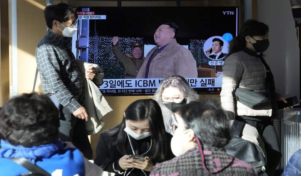 North Korea's Kim Boasts A New ICBM As US Bombers Flies