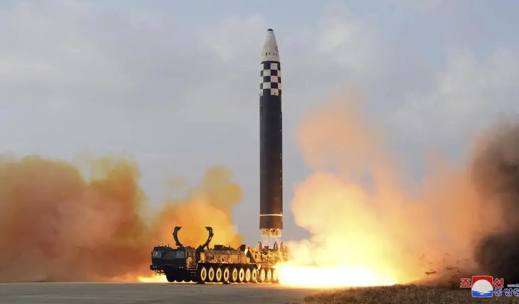 North Korea's Kim Boasts A New ICBM As US Bombers Flies
