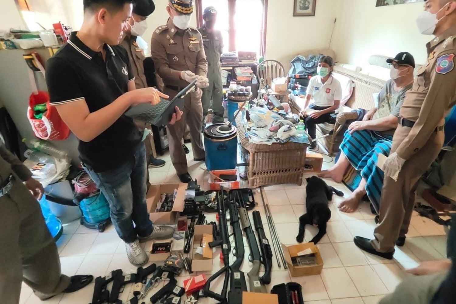 New Zealander Found with Huge Weapons Cache in Phuket