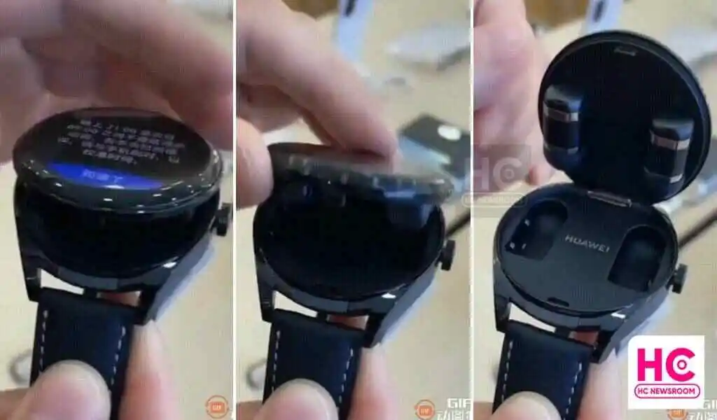 Huawei Connected Watch With Headphone Storage Is In The Works