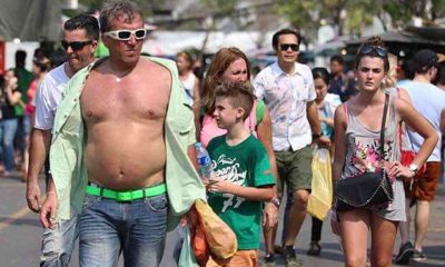 Russian Tourist Flock to Phuket Thailand