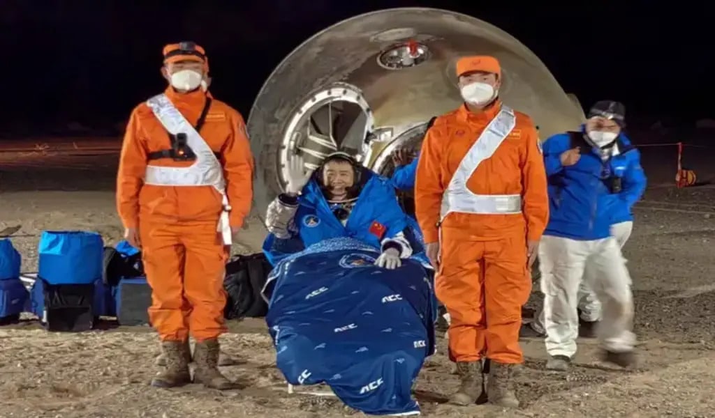 3 Chinese Astronauts Return Home After 6-Month Of Successful Mission
