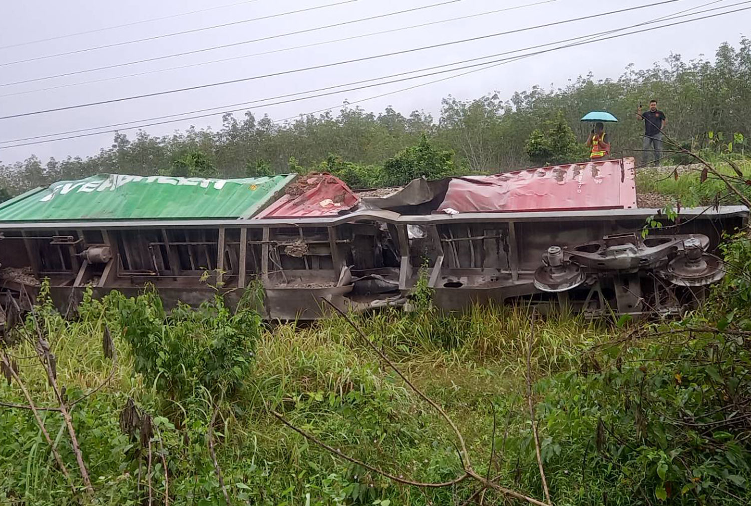 Bomb Derails Freight Train in Southern Thailand