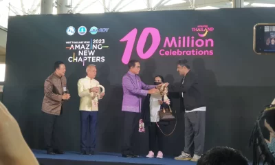 Thailand Celebrates 10 Million Tourist Arrivals for 2022