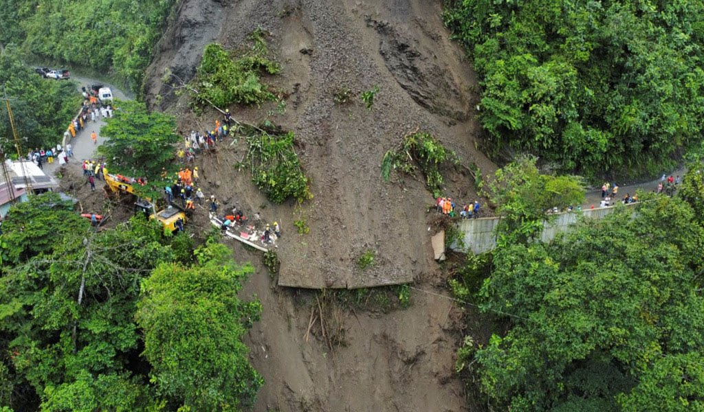 Landslide In Colombia Has Killed 3 People And Left 20 Missing