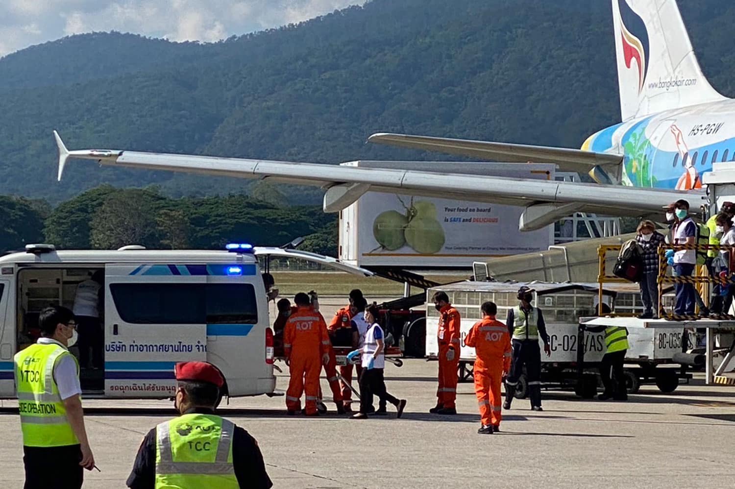 American Tourist, 63 Rescued and Given CPR on Chiang Mai Flight