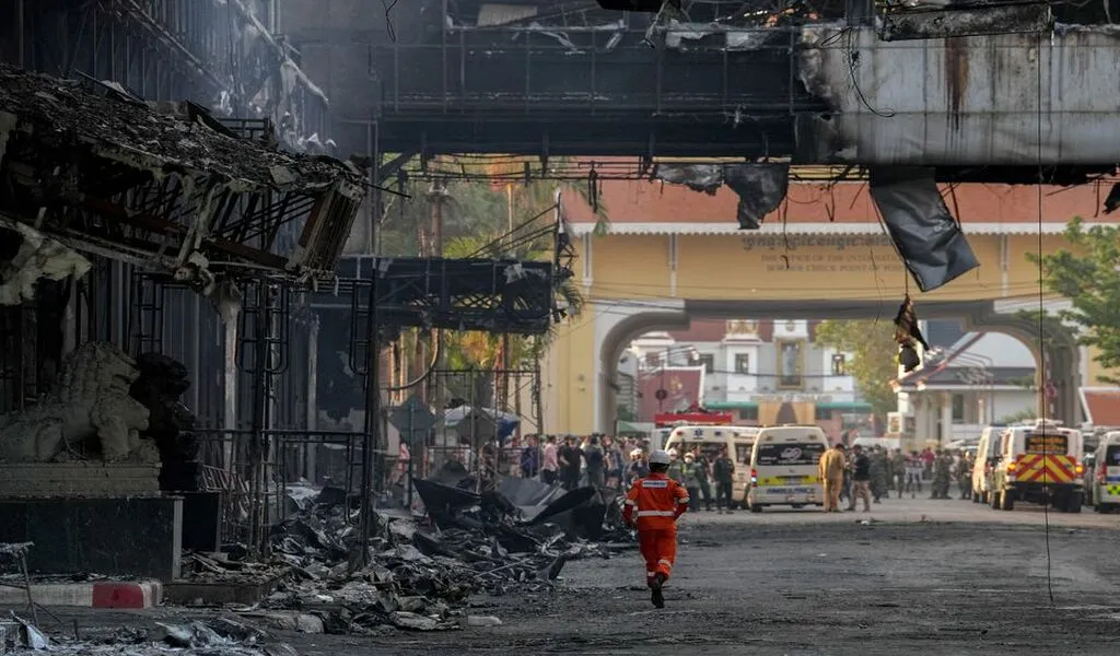 Cambodian Casino Fire Leaves 21 Thai Citizens Dead