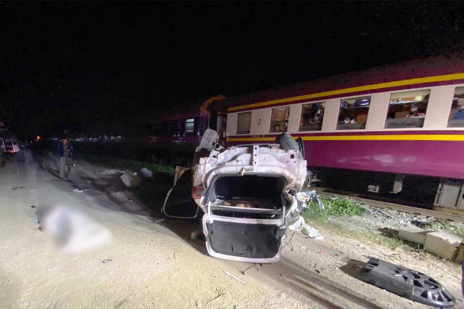 Car Stuck by Passenger Train, Driver and 2 Women Killed