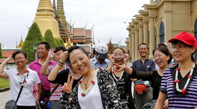Chinese tourists thailand