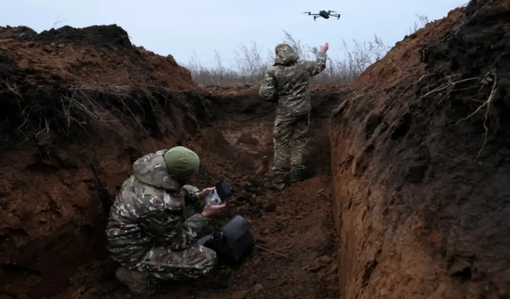 Drone Attacks Oil Tank at Airfield in Russia's Kursk Region