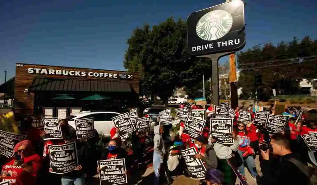 100 Starbucks Stores Are On Strike For 3 Days