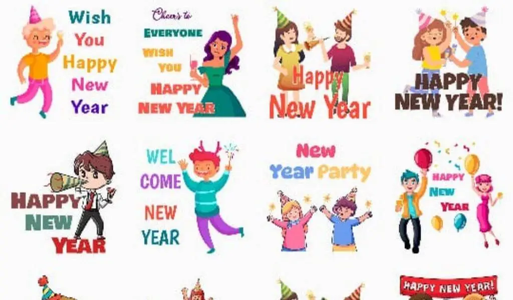 How to Send Happy New Year Stickers on WhatsApp?