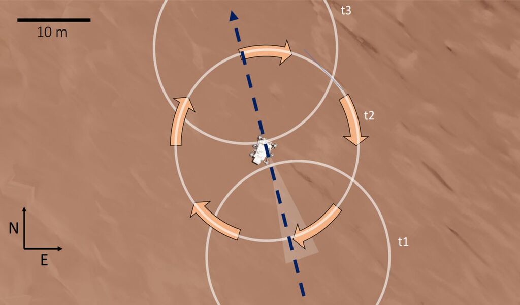 NASA Mars Rover Captures The 1st