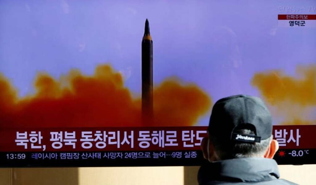 North Korea Fired 2 Ballistic Missiles Amid Tensions With Russia