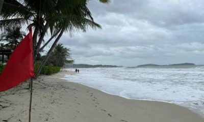 Over 2,000 Tourists Left Koh Samui by Plane Amidst the ongoing Huge Waves in Thailand