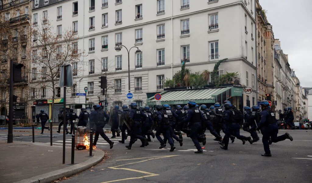 Paris Shooting Suspect Admitted To Psychiatric Unit, Amid Police Clashes With Kurdish Protesters 
