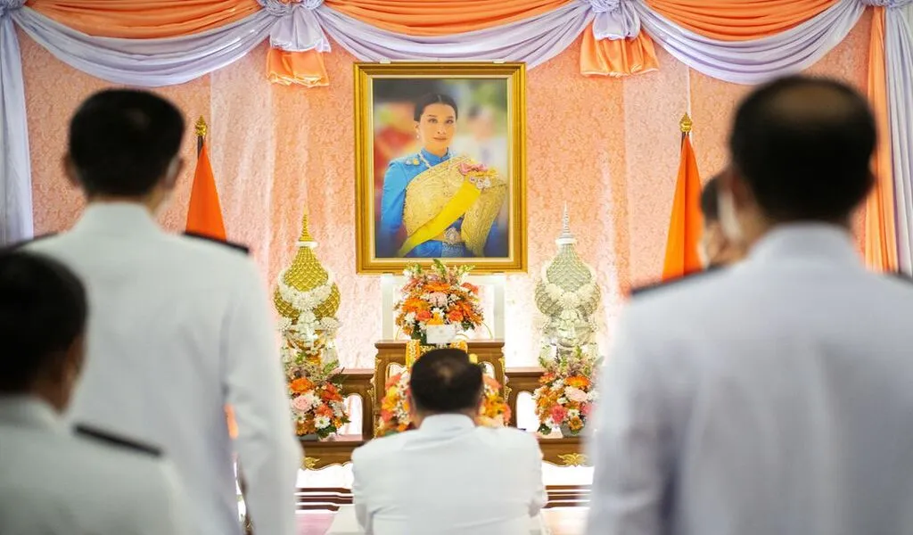 Prayers in Thailand for Thai Princess Bajrakitiyabha