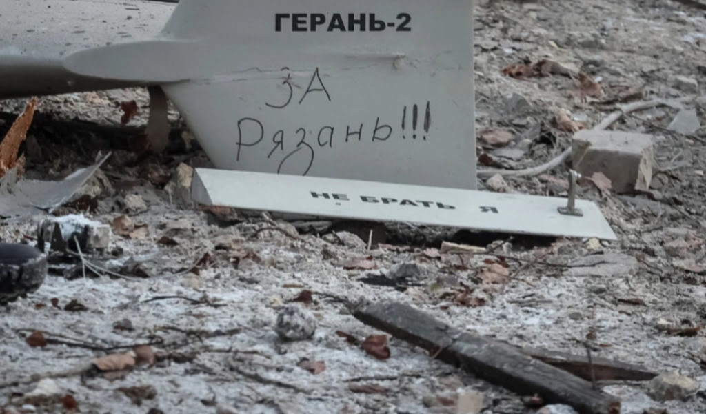 Russian Drone Strikes In Kyiv Damage 5 Buildings