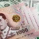 Thai baht Declines Against the US Dollar