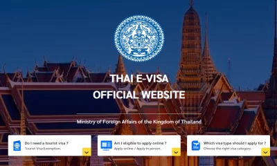 Thailand E-Visas Now Available in 38 Cities Worldwide