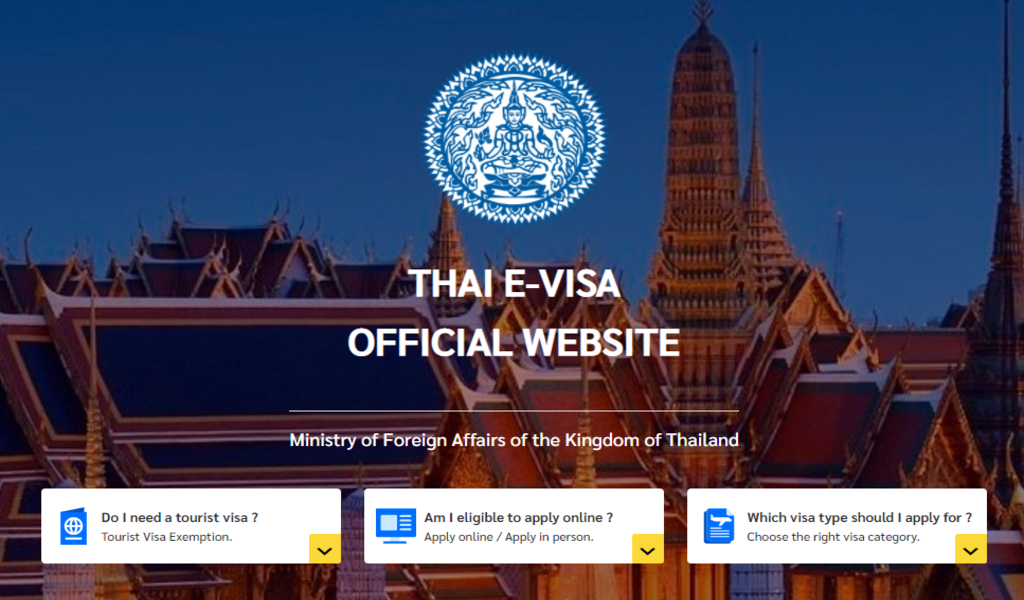 Thailand E-Visas Now Available in 38 Cities Worldwide