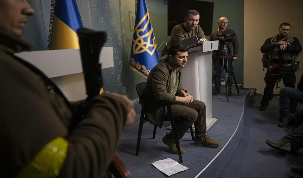 Ukraine's Zelensky: "Peace Message Was Heard Regardless Of FIFA's Broadcast Refusal"