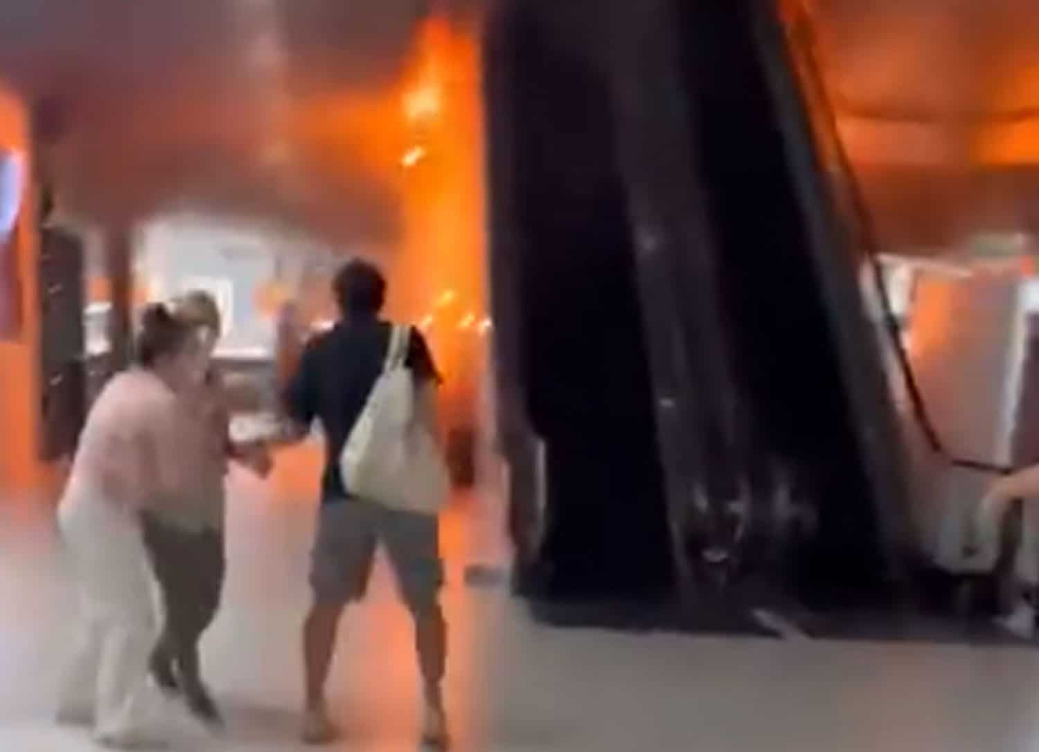 Christmas Tree Lights Causes Fire at CentralWorld