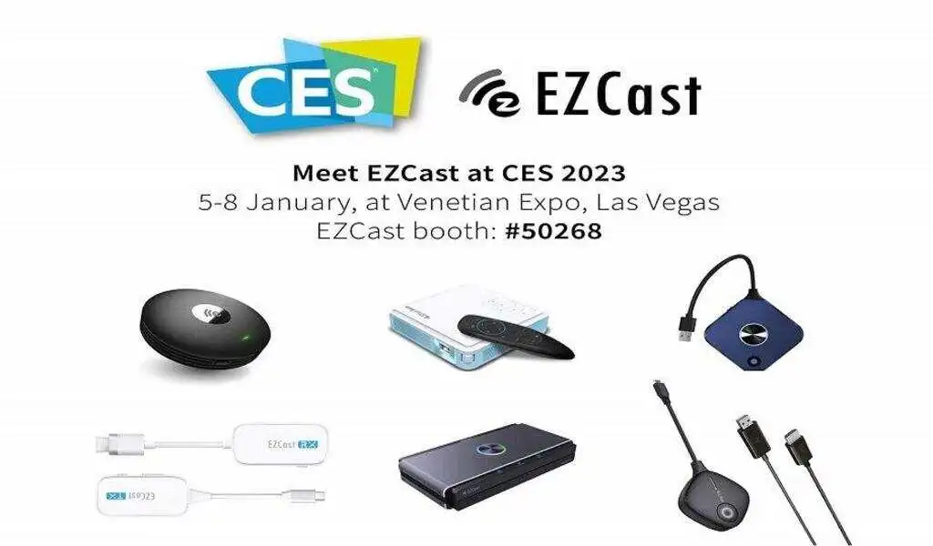 EZCast Pocket Will Be At CES 2023 With a Portable Wireless Display Dongle