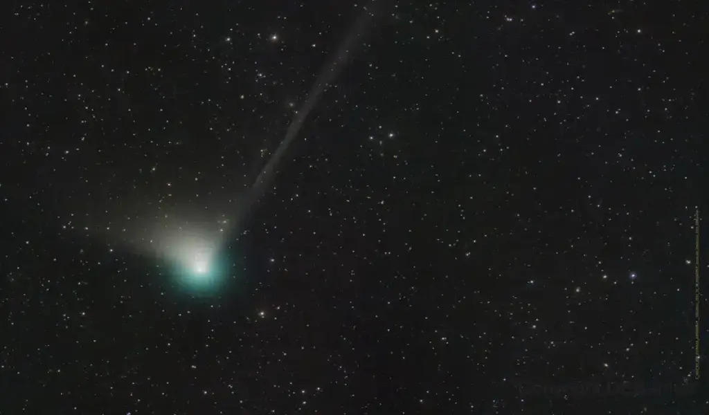 50000 Year Old Green Comet Zoom