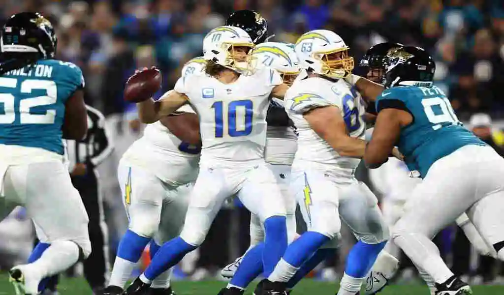 Chargers Lose 31-30 To Jaguars After Rallying From 27 Points Down